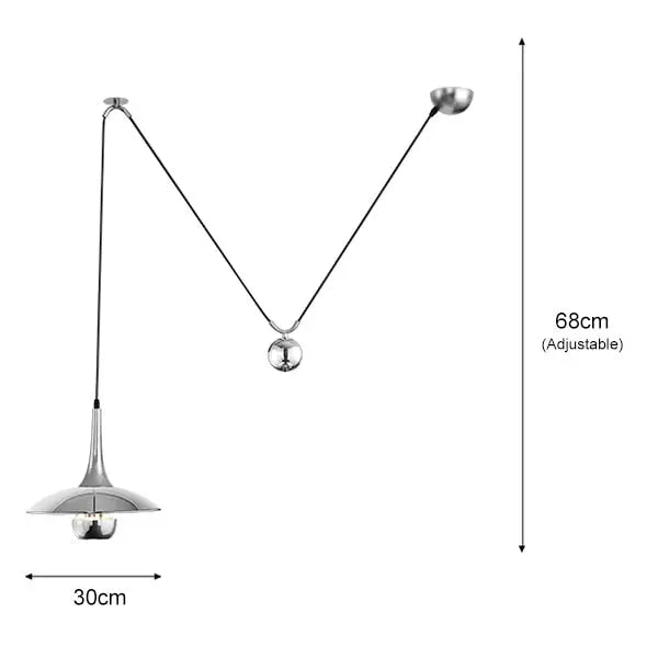 New UFO Design Creative LED Pendant Lamp Hendrick SPINGAR.COM