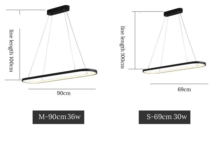 Modern LED Island Pendant Lamp Sven™ Spingar.com