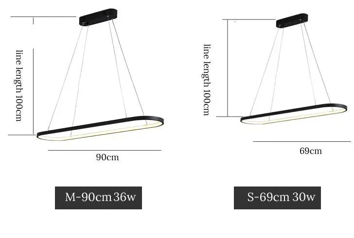 Modern LED Island Pendant Lamp Sven™ Spingar.com