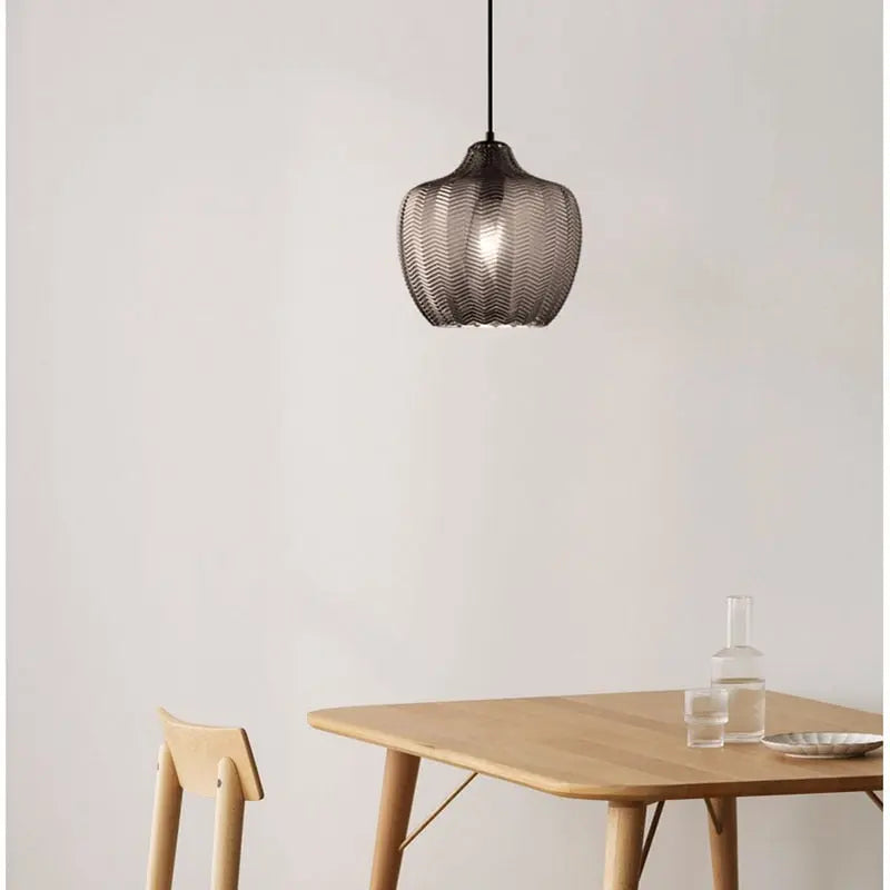 Glass Ball LED Pendant Lamp Malthe SPINGAR.COM