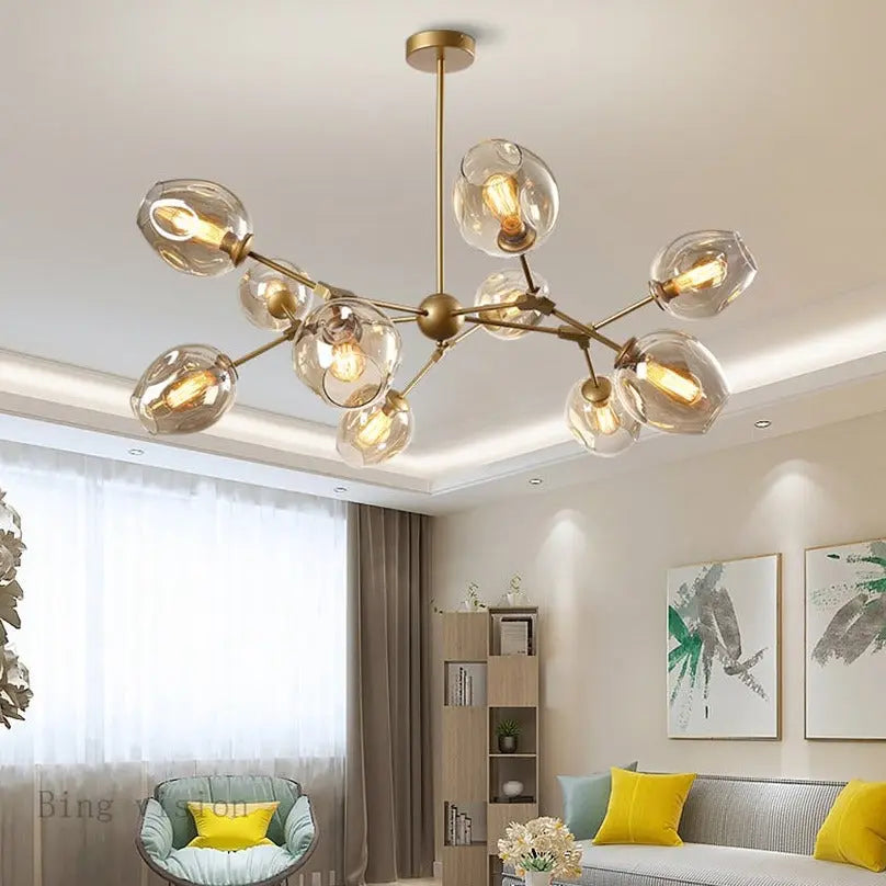 Scandinavian LED Pendant Lamp Obasi SPINGAR.COM