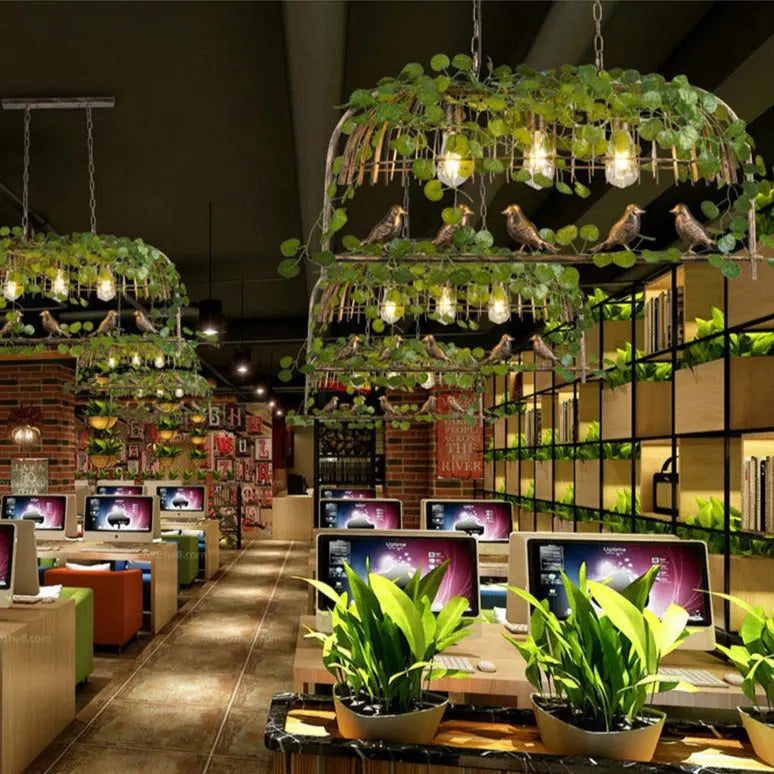 Industrial Vintage LED Island Pendant Lamp Larry SPINGAR.COM