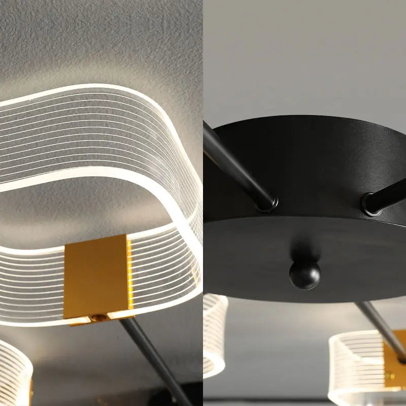 Modern Dimmable LED Ceiling Lamp Kaia SPINGAR.COM