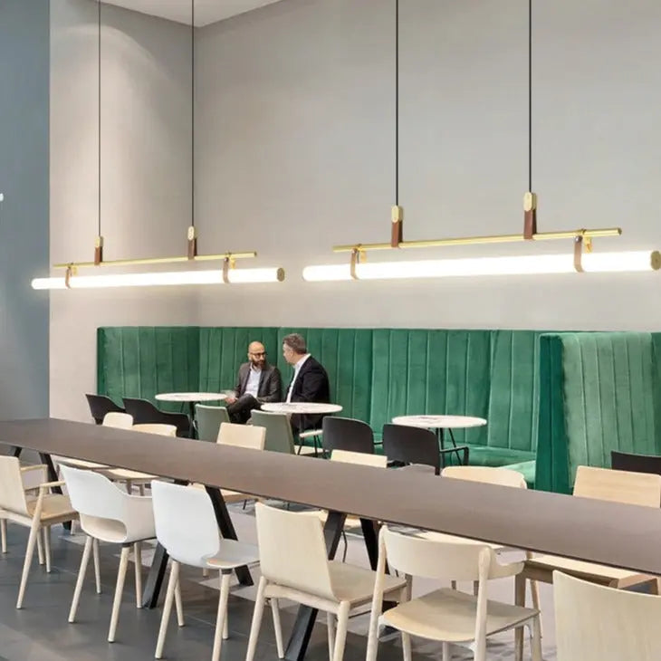 Minimalist Design Long Tube Kitchen/bar/office Island Lamp Saadia SPINGAR.COM