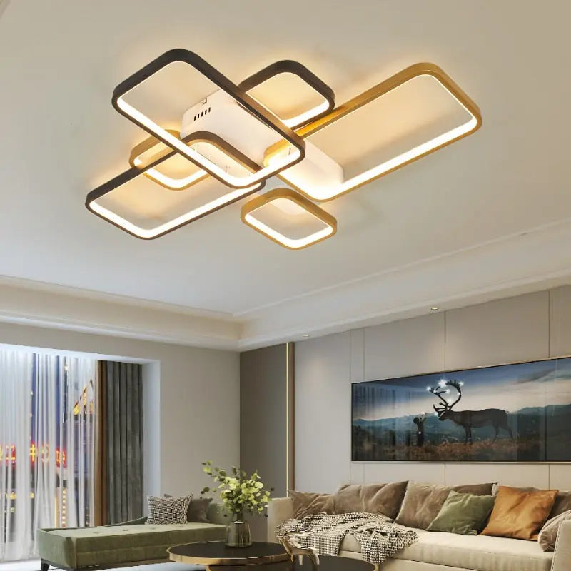 Modern LED Ceiling Lamp Leevi SPINGAR.COM