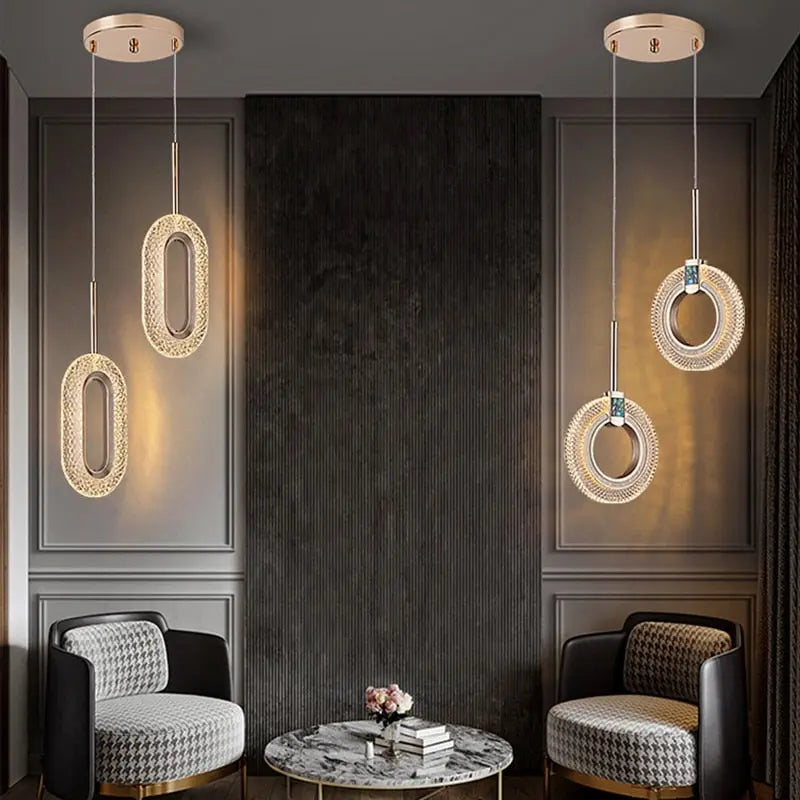 Modern Luxurious LED Pendant Lamp Elias SPINGAR.COM