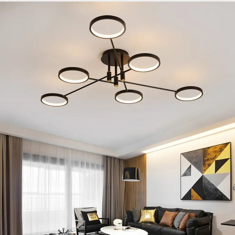 Modern Design LED Dimmable Ceiling Lamp Valdemar SPINGAR.COM