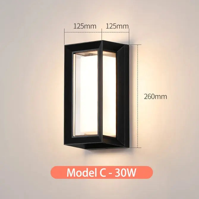 Outdoor LED Wall Lamp Hedvig ( with motion sensor ) SPINGAR.COM
