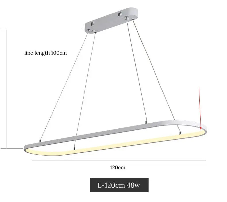 Modern LED Island Pendant Lamp Sven™ Spingar.com