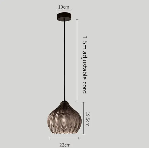 Glass Ball LED Pendant Lamp Malthe SPINGAR.COM