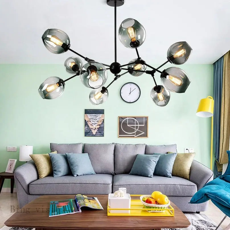 Scandinavian LED Pendant Lamp Obasi SPINGAR.COM