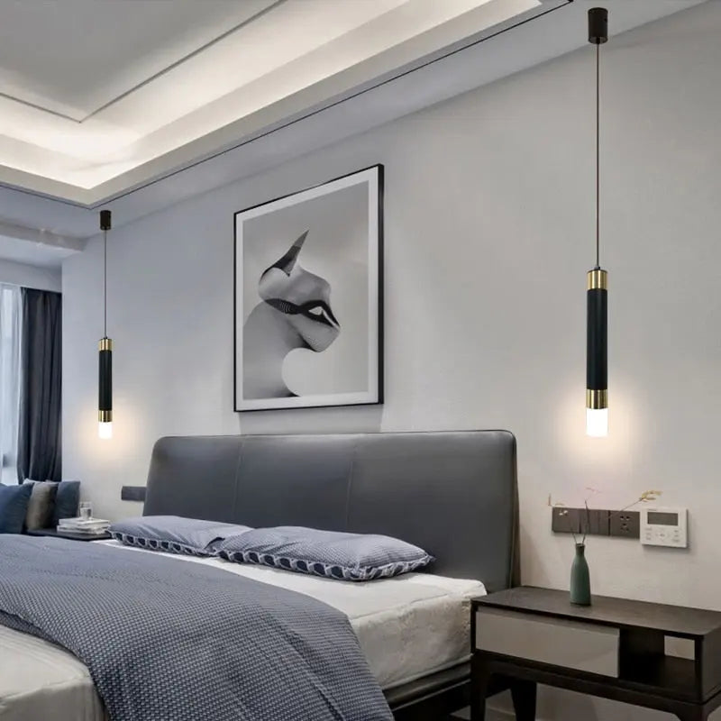 Delicate Minimalist LED Pendant Lamp Birna SPINGAR.COM