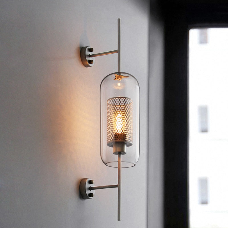 Industrial Vintage Scandinavian Design LED Wall Lamp Donna. SPINGAR.COM