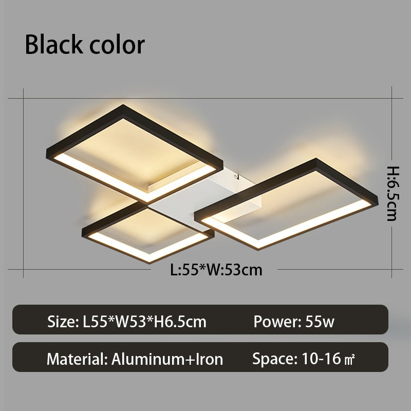Modern Dimmable LED Ceiling Lamp Ingemar SPINGAR.COM