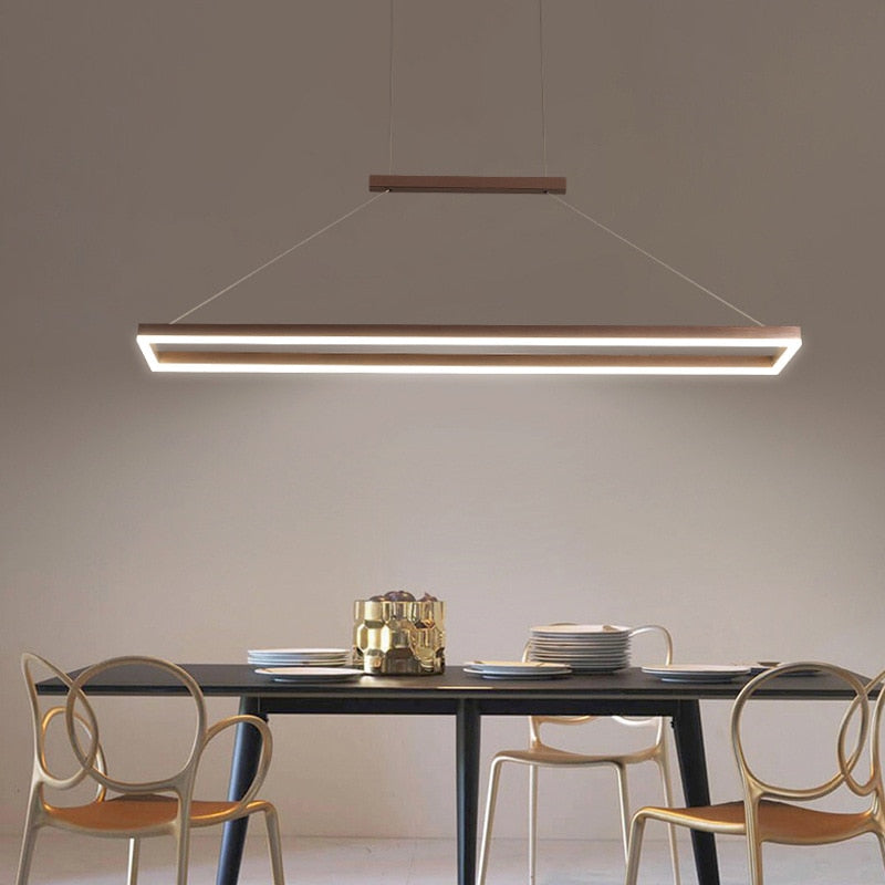 Modern Island Shaped Dining Table LED  Island Pendant Lamp Vendela