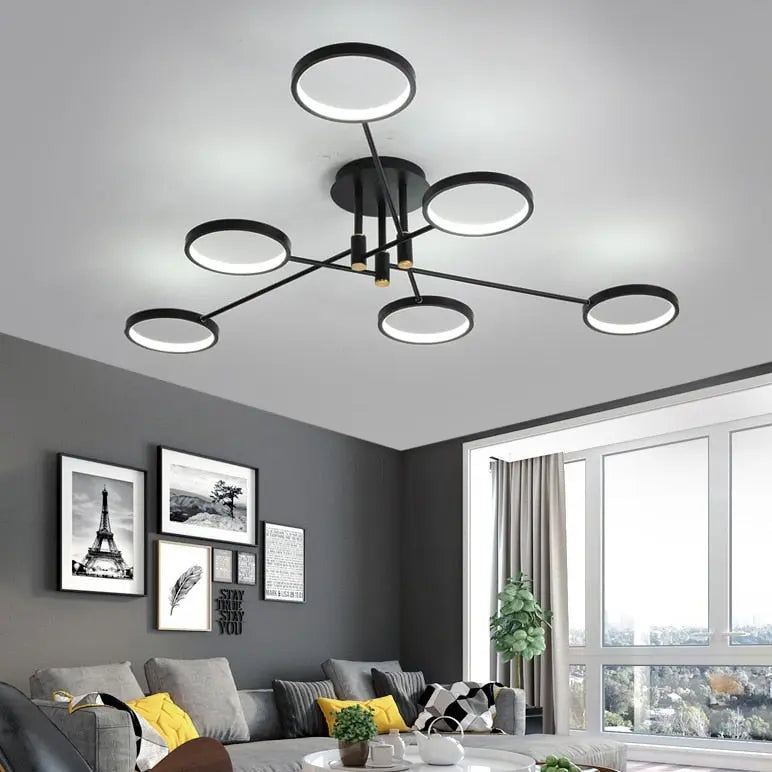 Modern Design LED Dimmable Ceiling Lamp Valdemar SPINGAR.COM
