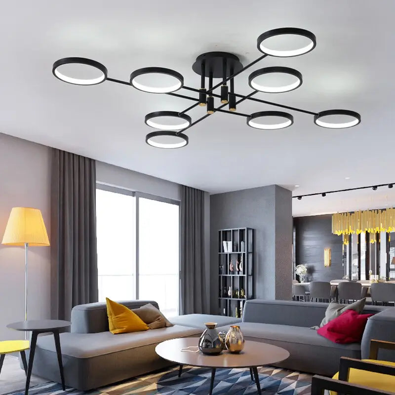 Modern Design LED Dimmable Ceiling Lamp Valdemar SPINGAR.COM