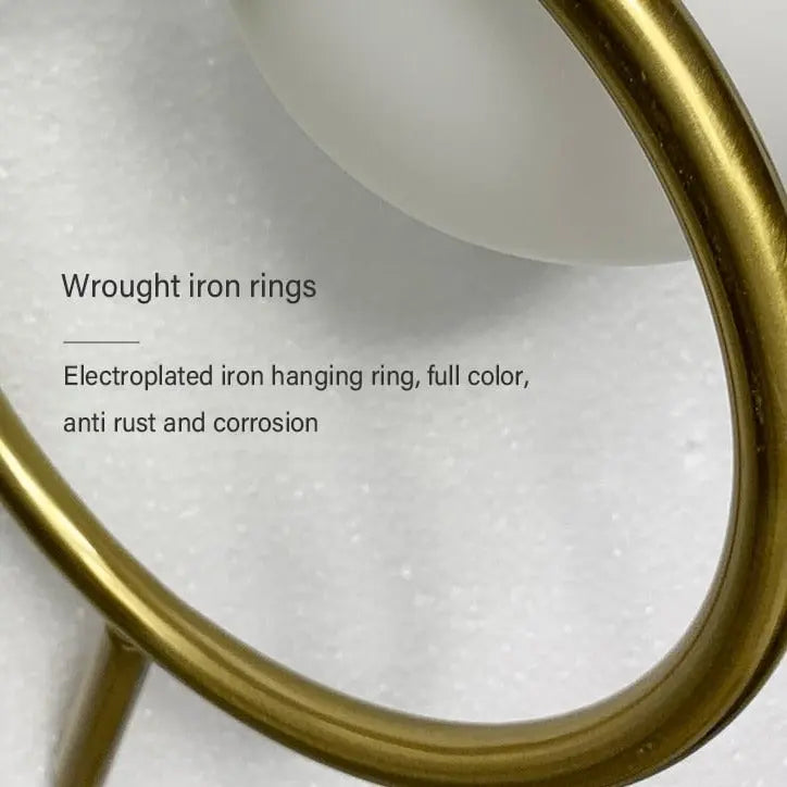 Postmodern Chain-shaped Scandinavian Kitchen Island/ bar LED Lamp Hermann SPINGAR.COM