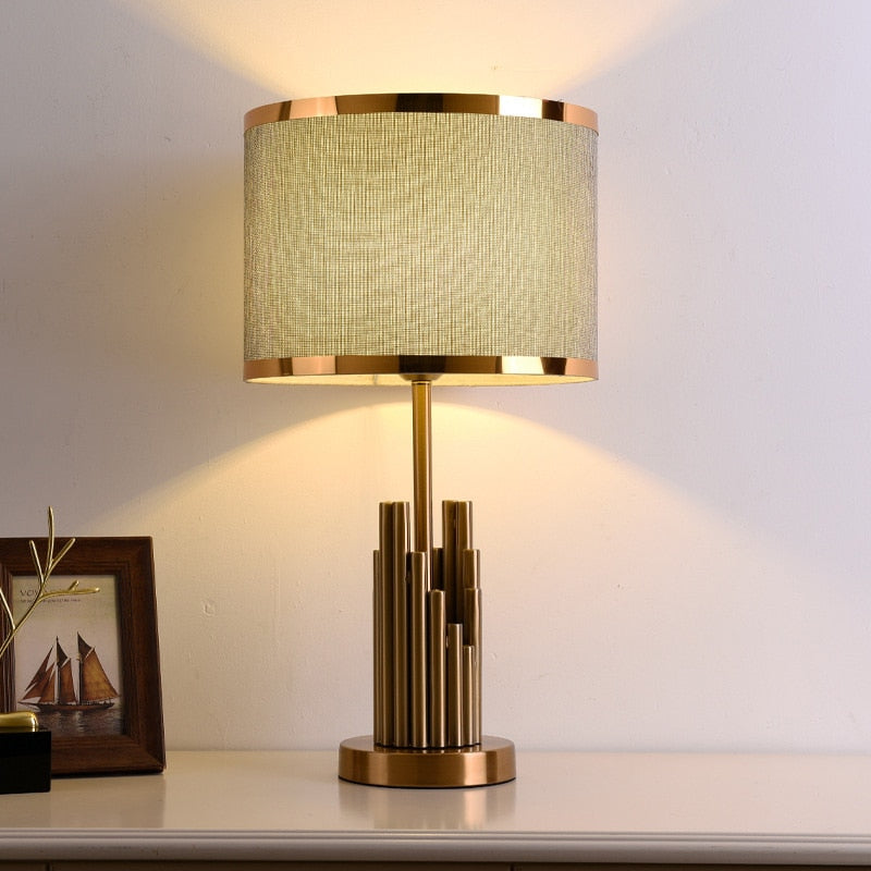 Postmodern Luxury Decorative Design Touch Button Table Lamp Kennedy SPINGAR.COM