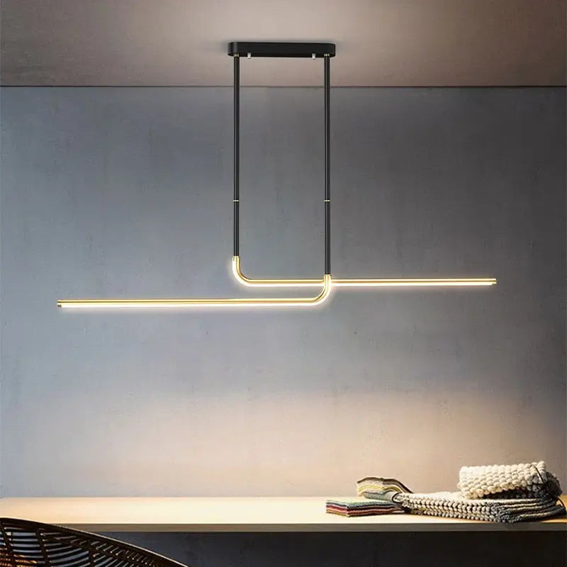 Modern Minimalist Dining Table LED Island Pendant Lamp Marny SPINGAR.COM