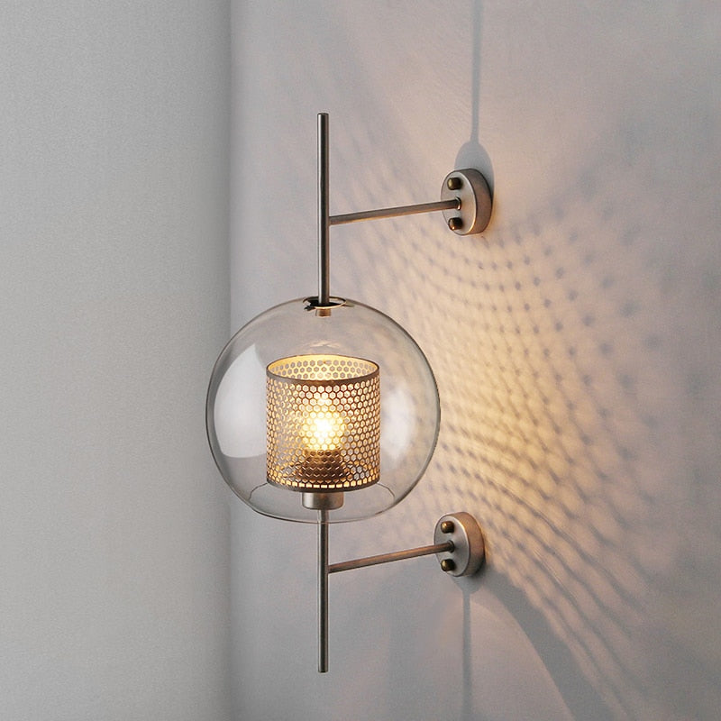 Industrial Vintage Scandinavian Design LED Wall Lamp Donna. SPINGAR.COM