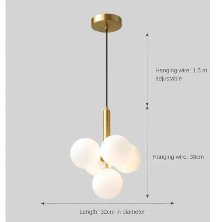 Modern Luxury Magic Bean LED Pendant lamp Karena spiengar