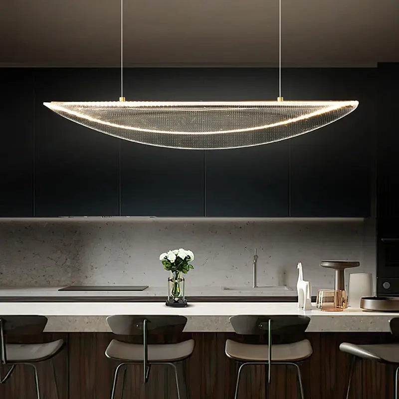 Modern Acrylic LED Island Pendant Lamp Marina SPINGAR.COM