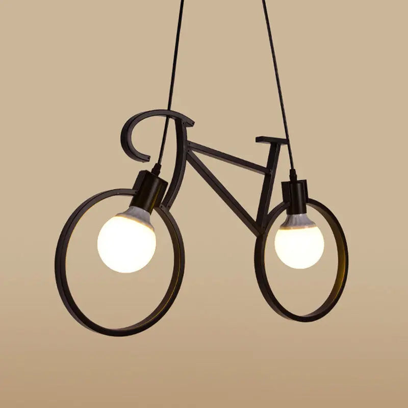 Retro Bicycle Dimmable LED Pendant Lamp Anthony™ Spingar.com