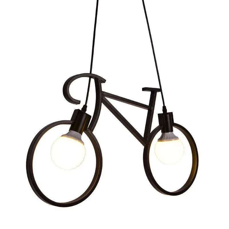 Retro Bicycle Dimmable LED Pendant Lamp Anthony™ Spingar.com