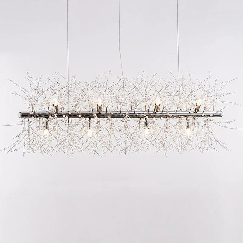 Modern Nordic Crystal LED Pendant Lamp Zarina SPINGAR.COM