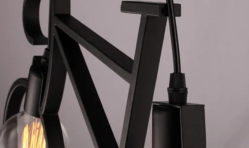 Retro Bicycle Dimmable LED Pendant Lamp Anthony™ Spingar.com