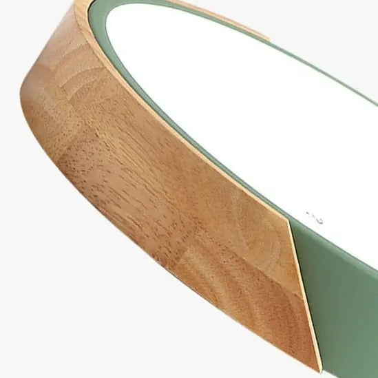 Wooden Frame LED Ceiling Lamp Konrad SPINGAR.COM