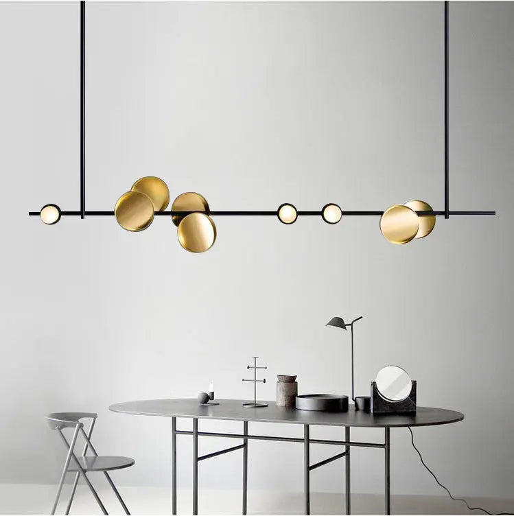 Nordic art Luxury LED Island Pendant lamp Esma SPINGAR.COM