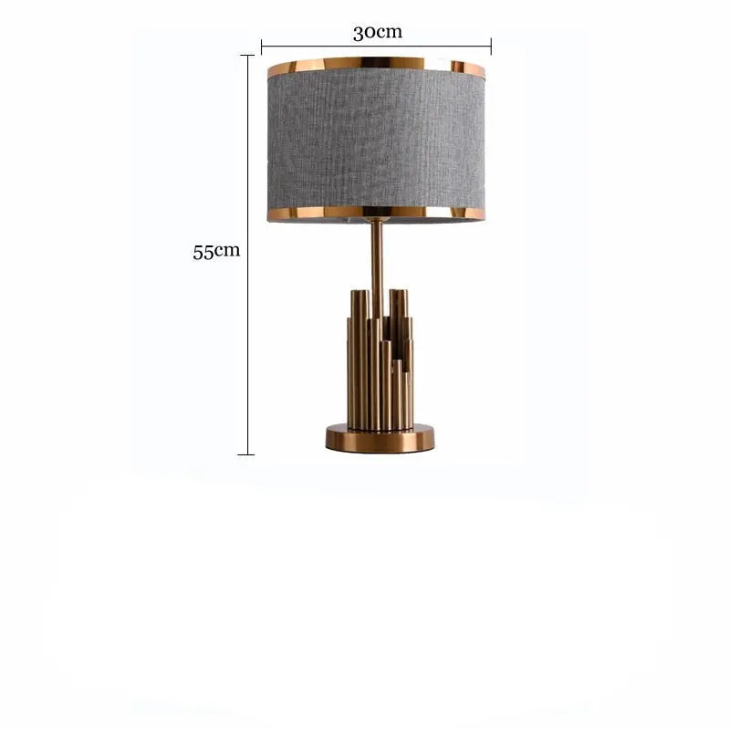 Postmodern Luxury Decorative Design Touch Button Table Lamp Kennedy SPINGAR.COM