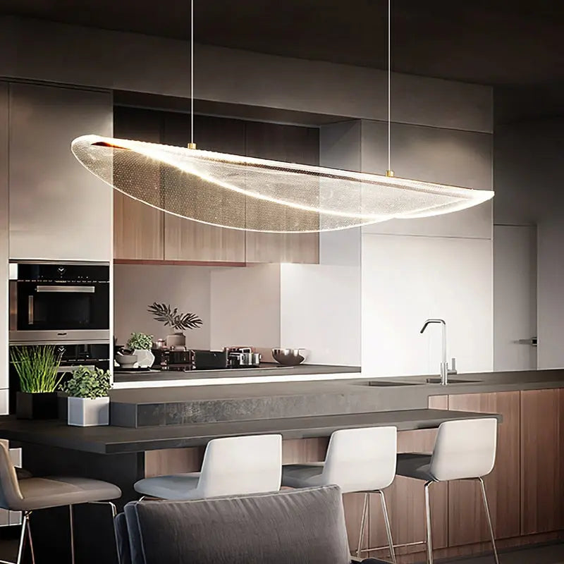 Modern Acrylic LED Island Pendant Lamp Marina SPINGAR.COM