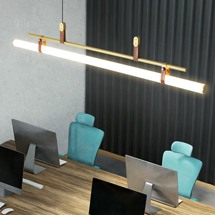 Minimalist Design Long Tube Kitchen/bar/office Island Lamp Saadia SPINGAR.COM