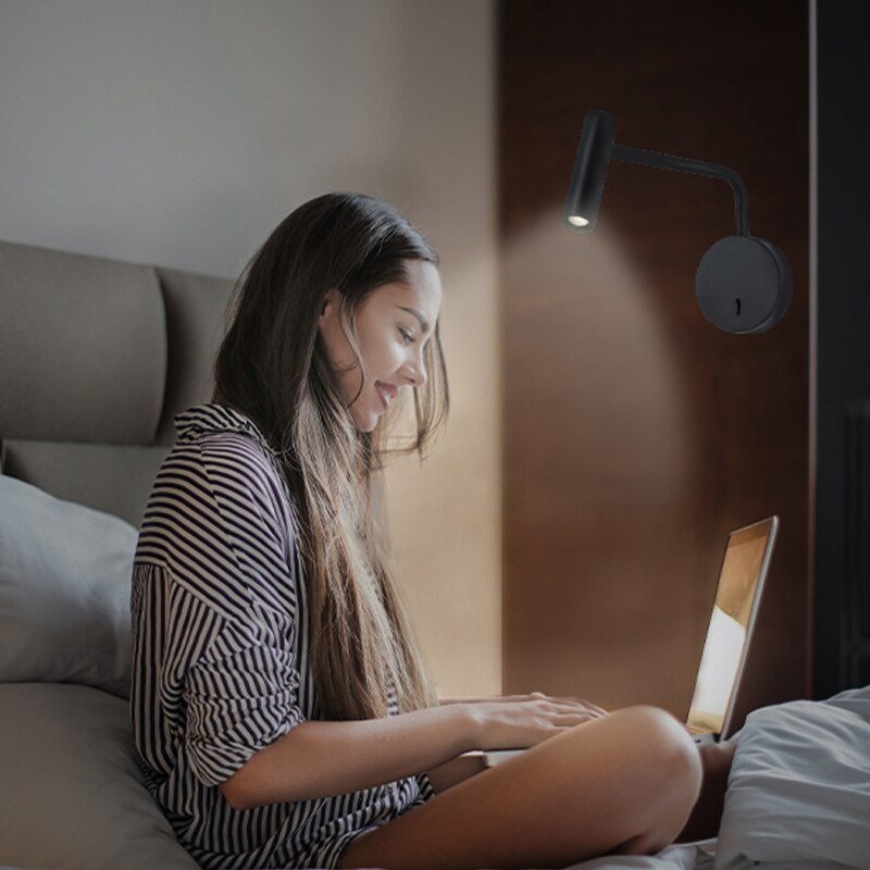 Modern Rotatable LED Wall Light Hagan SPINGAR.COM