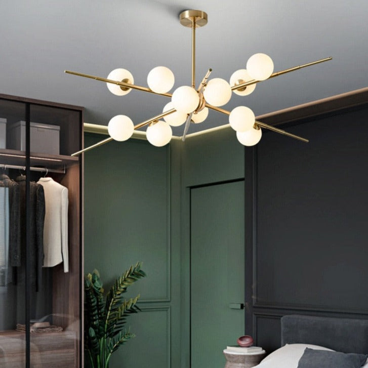 Modern Glass Ball LED Island Pendant Lamp Isabella™ Spingar.com