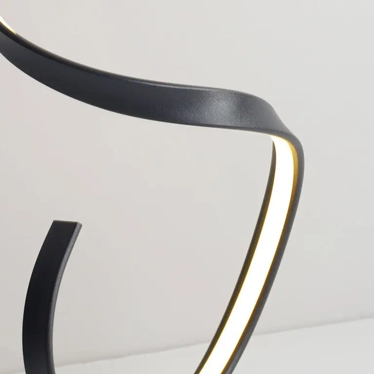 Postmodern Luxury Spiral-shaped LED floor lamp Aina SPINGAR.COM