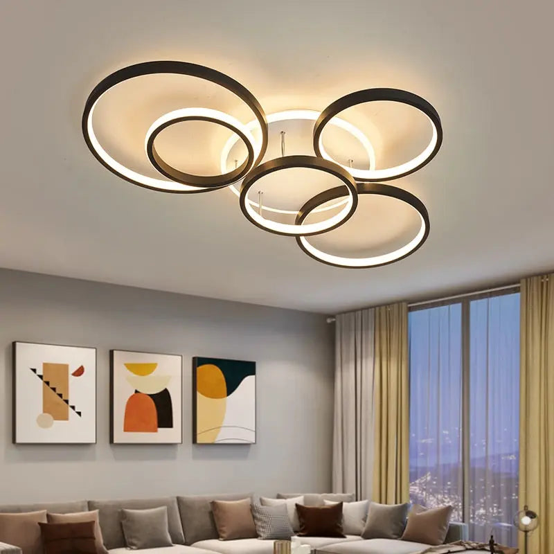 Modern Dimmable LED Ceiling Lamp Dave SPINGAR.COM
