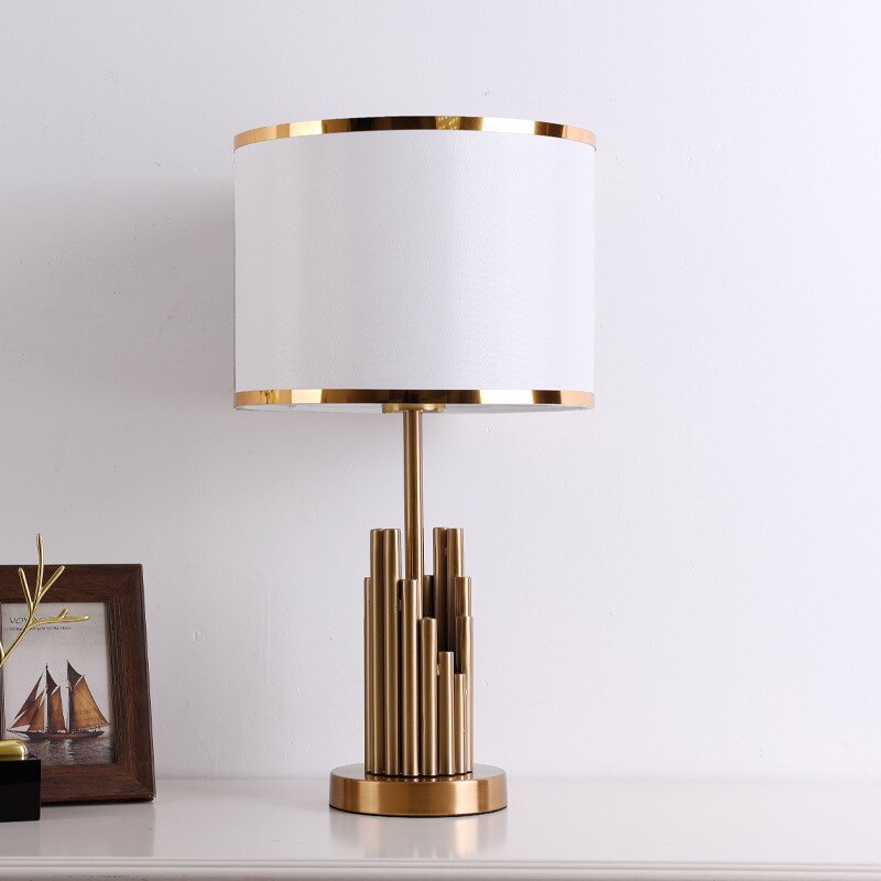 Postmodern Luxury Decorative Design Touch Button Table Lamp Kennedy SPINGAR.COM