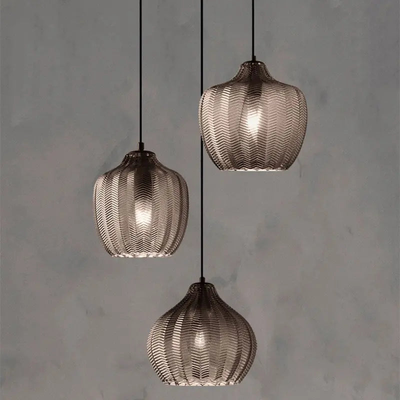 Glass Ball LED Pendant Lamp Malthe SPINGAR.COM