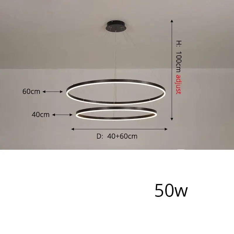 Luxury Dimmable LED Pendant Lamp Elín SPINGAR.COM