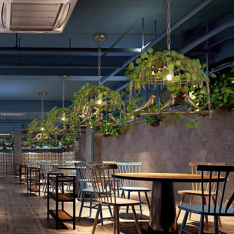 Industrial Vintage LED Island Pendant Lamp Larry SPINGAR.COM