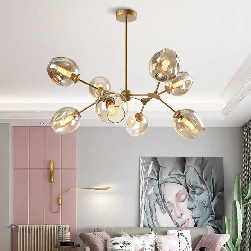 Scandinavian LED Pendant Lamp Obasi SPINGAR.COM