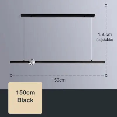 Minimalist Luxury Crystal DinnigvTable LED Island Pendant Lamp Ebbe SPINGAR.COM