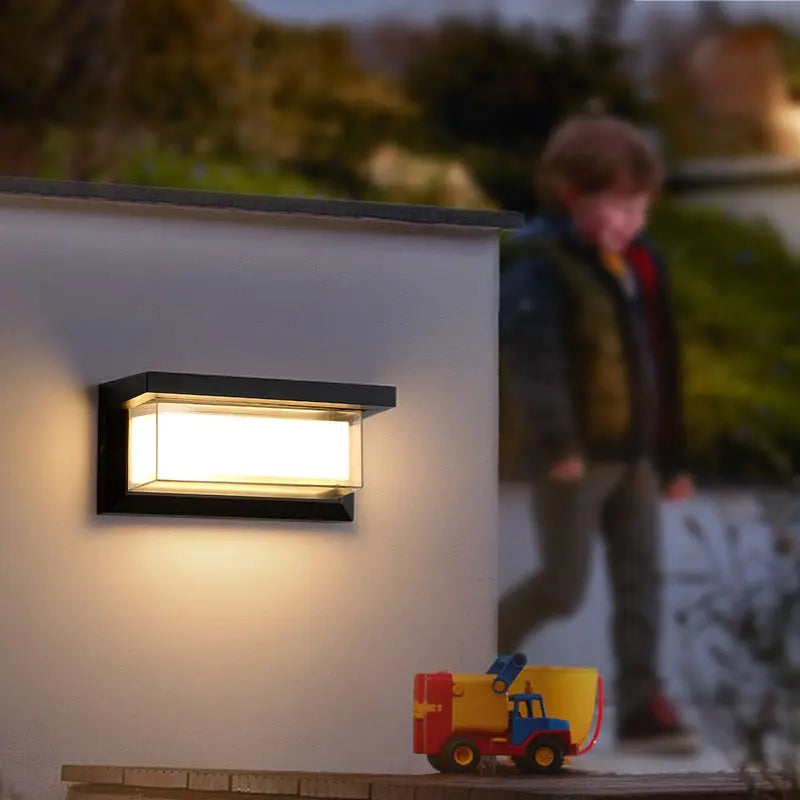Outdoor LED Wall Lamp Hedvig ( with motion sensor ) SPINGAR.COM
