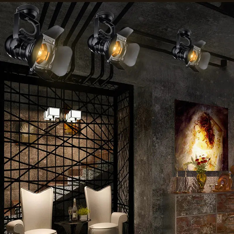 Industrial Vintage Spotlight Acke SPINGAR.COM