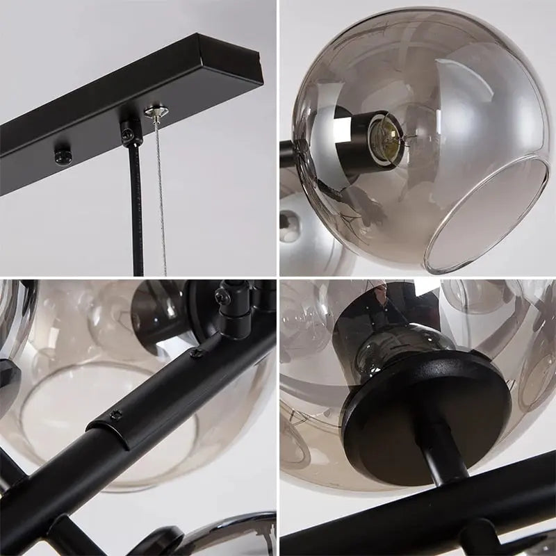 Glass Ball LED Island Pendant Lamp Gabriele™ Spingar.com