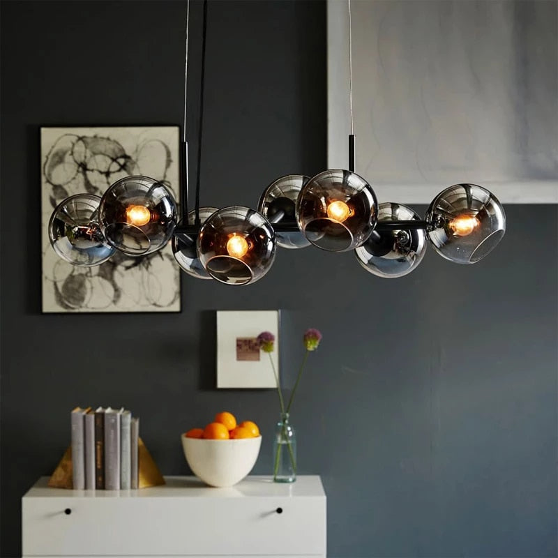 Glass Ball LED Island Pendant Lamp Gabriele™ Spingar.com